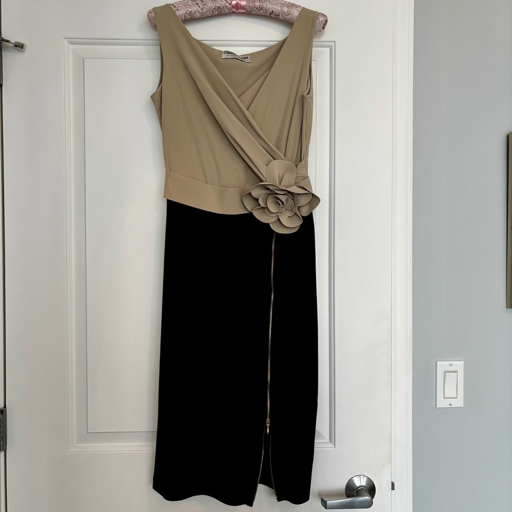 Chiara Boni Elegant Two-Tone Dress